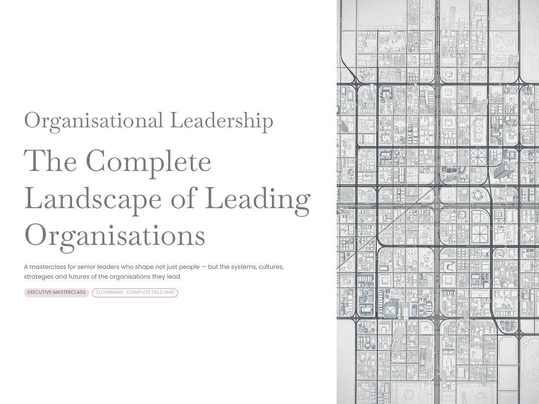 The Complete Landscape of Leading Organisations — page 1 of 55