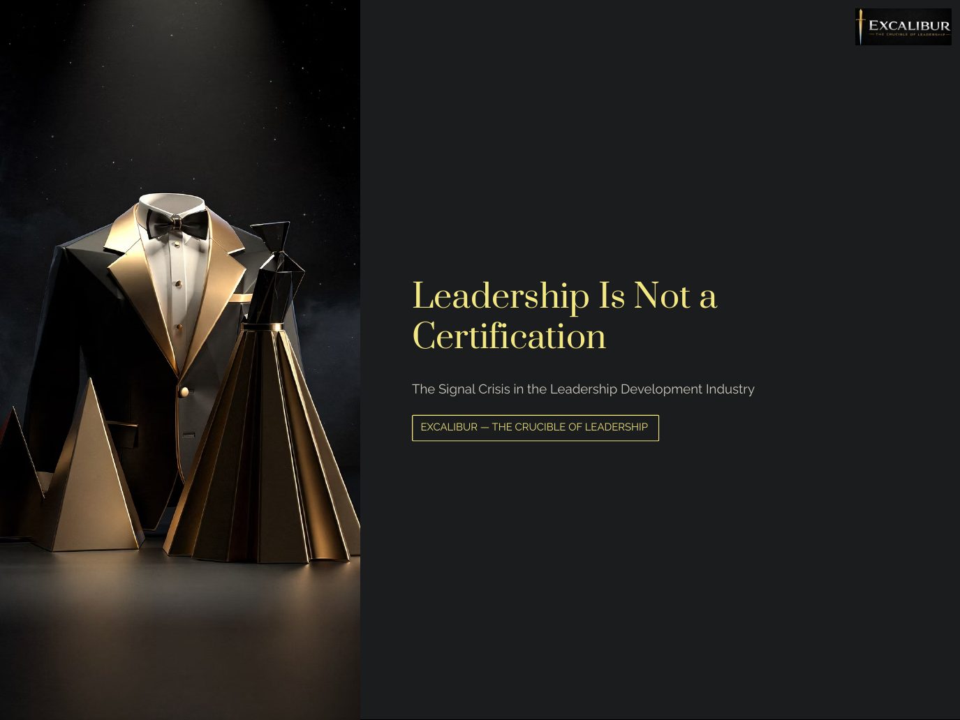 Leadership Is Not a Certification — page 1 of 16
