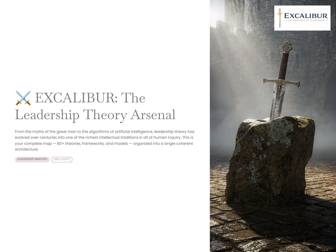The Leadership Theory Arsenal — page 1 of 33