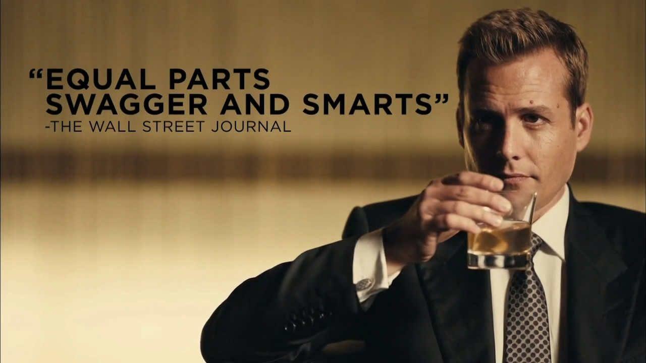 Harvey Specter — equal parts swagger and smarts