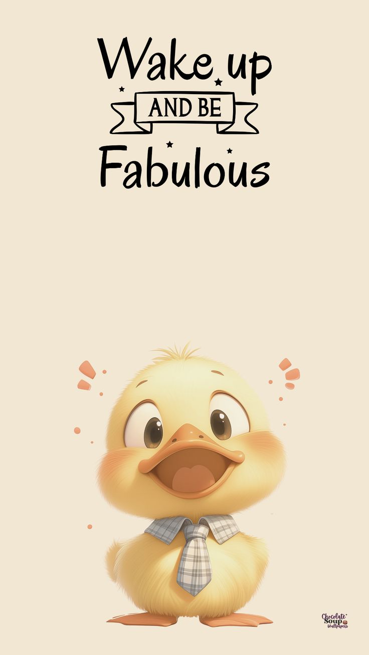Wake up and be fabulous